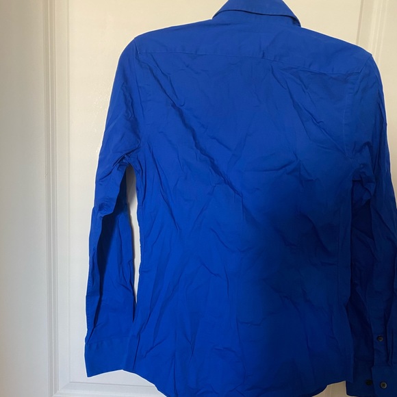 Men’s EXPRESS *Extra Slim Fit Horizon Dress Shirt - Picture 4 of 5